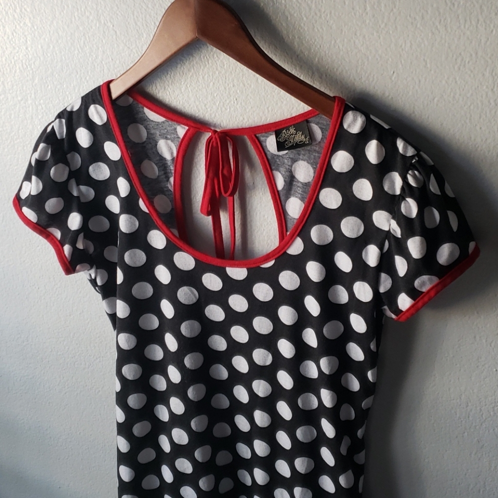 RockSteady Top - Black/White/Red
